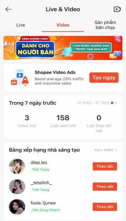 thiet lap quang cao shopee video dich vu thuong mai dien tu tuki group