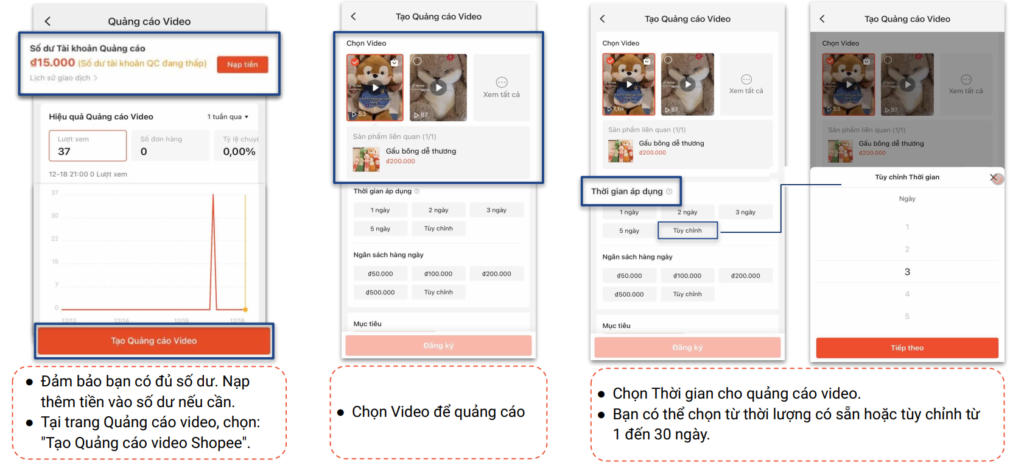 thiet lap quang cao shopee video dich vu thuong mai dien tu tuki group