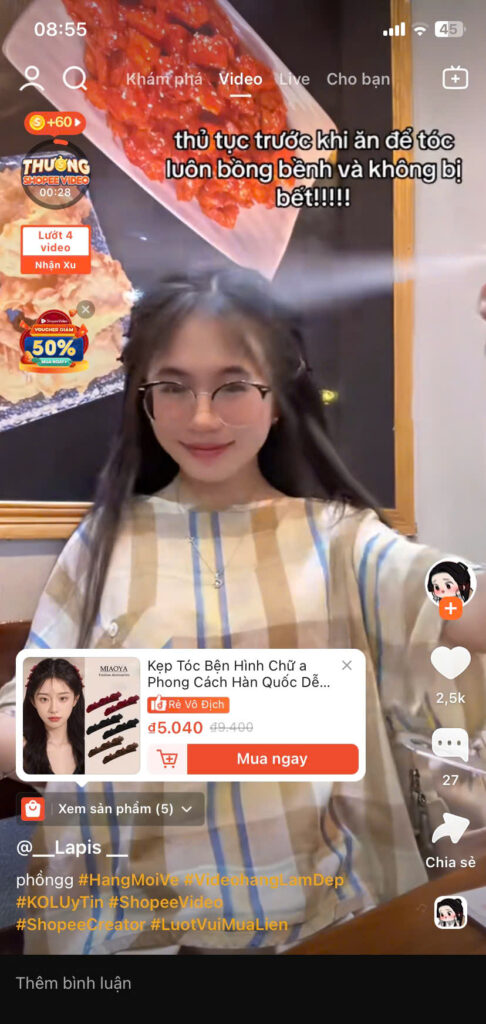 quang cao shopee video dich vu thuong mai dien tu tuki group