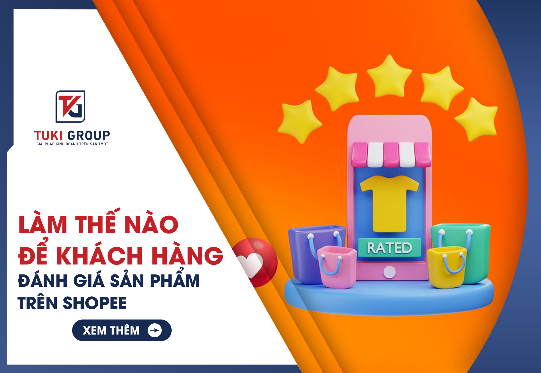 Làm thế nào để khách hàng đánh giá trên Shopee