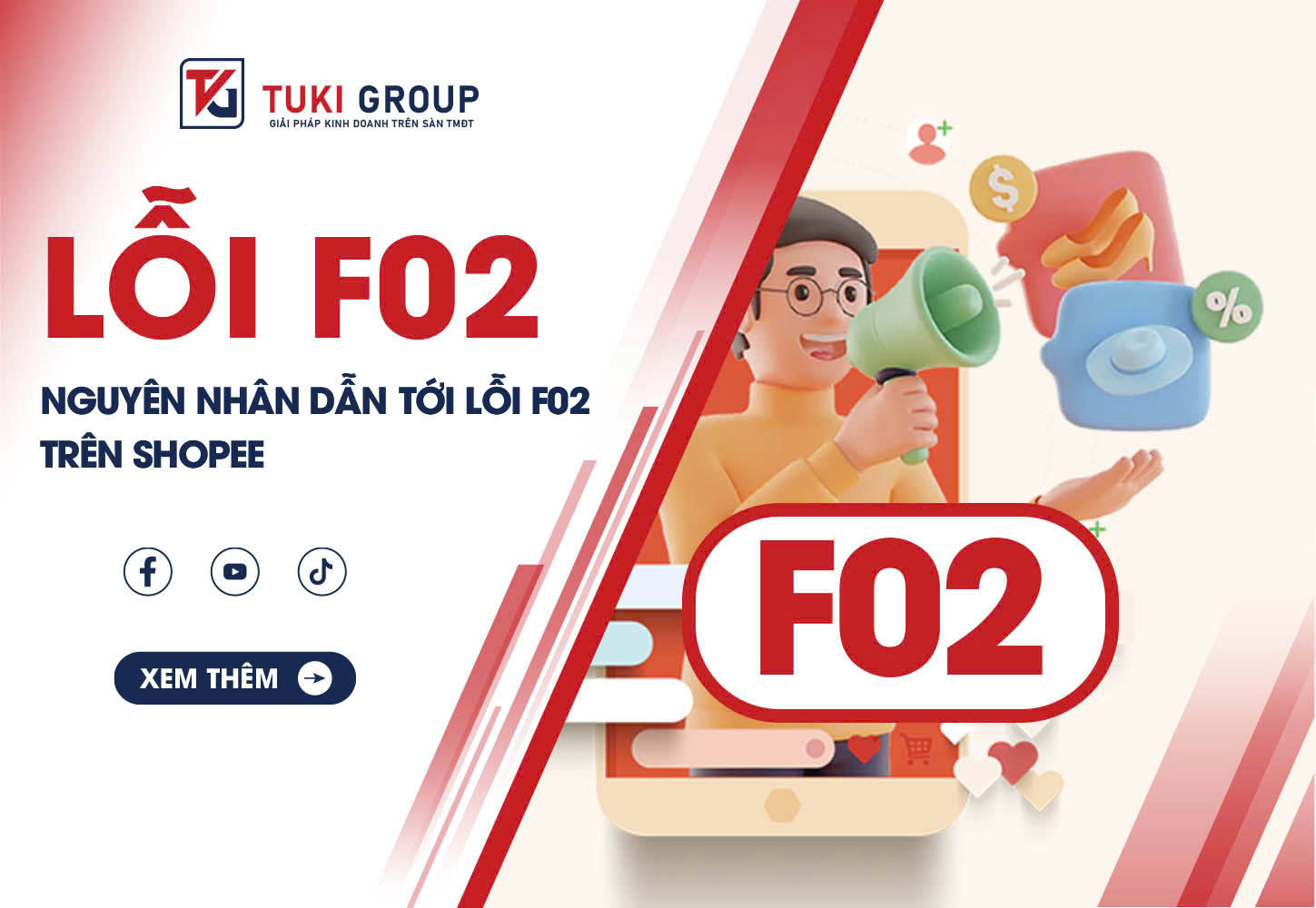 Nguyên nhân lỗi f02 khiến bị khoá shop