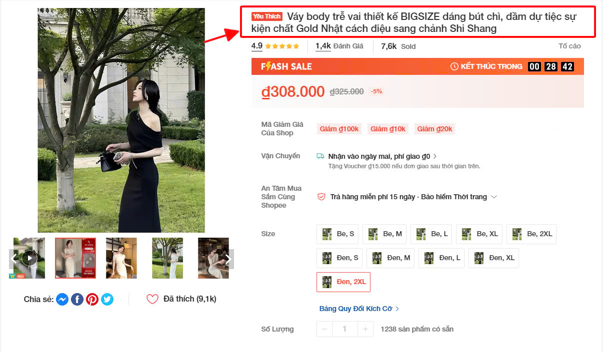 Tối ưu sản phẩm chuẩn SEO trên shopee