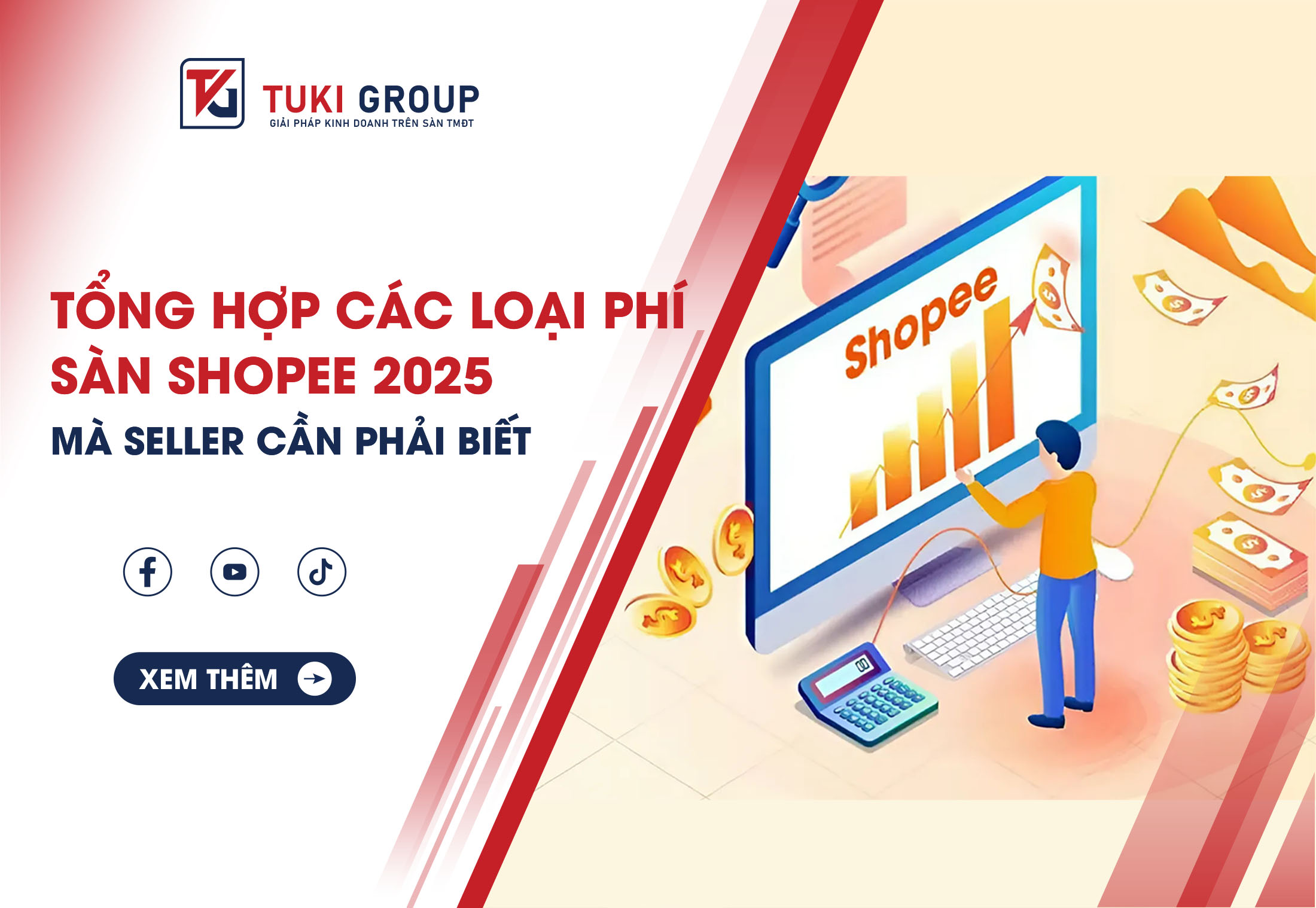 Tổng Hợp Các Loại Phí Sàn Shopee 2025 Mà Seller Cần Phải Biết
