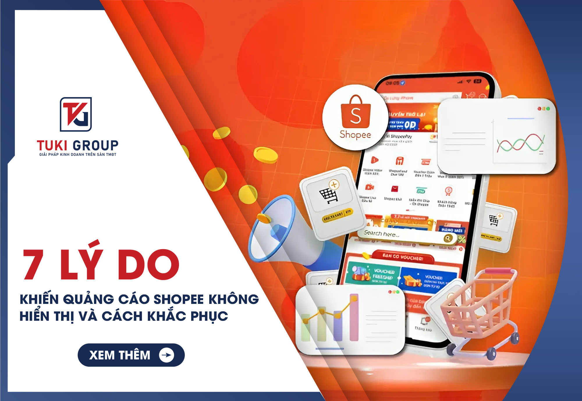 7 lý do khiến quảng cáo Shopee không hiển thị và cạc khắc phục