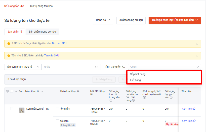 Khi nào nên tắt quảng cáo Shopee? Góc nhìn phân tích từ 5 chỉ số "cảnh báo đỏ" 3 Khi hết hàng nên tắt quảng cáo Shopee