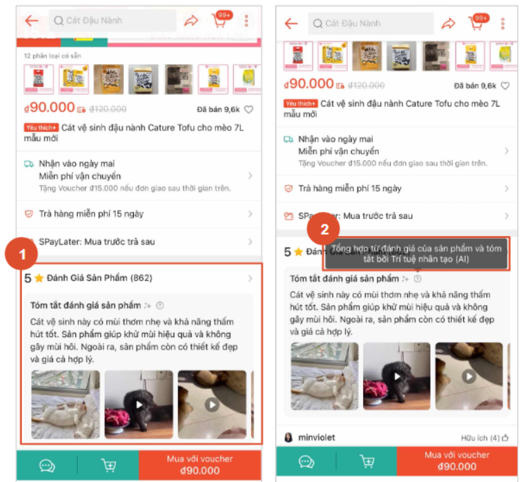 Tóm tắt sản phẩm bởi ai