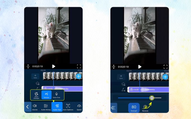 âm thanh rõ ràng video chuyên nghiệp trên Shopee Video