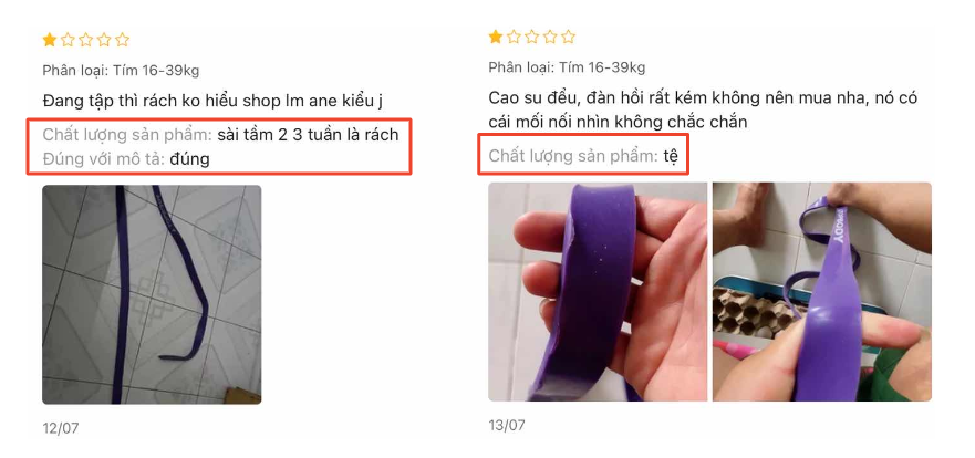 Vì sao CPC Shopee cao? Phân tích nguyên nhân và cách hạ giá thầu thông minh 4 Chất lượng sản phẩm kém không được Shopee đánh giá cao nên CPC Shopee cao