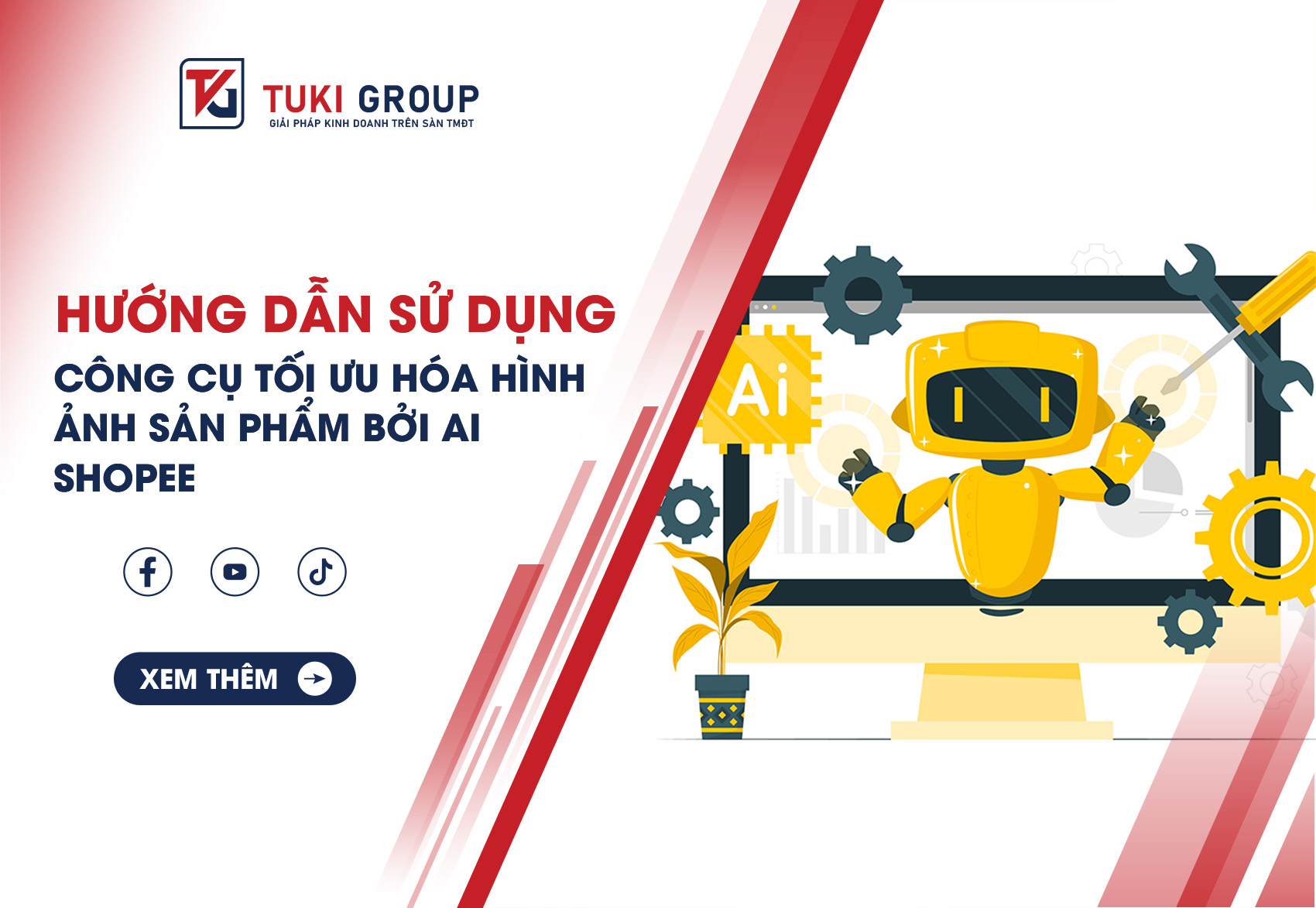 Hướng dẫn sử dụng công cụ tối ưu hoá hình ảnh sản phẩm bởi ai Shopee