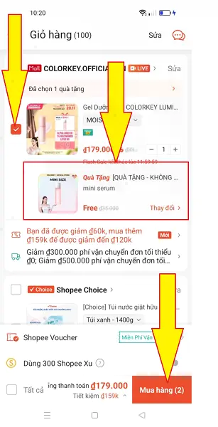 Shopee siết chặt về quà tặng trên Shopee