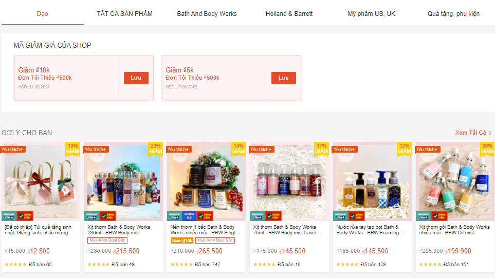 Hường dẫn cách đặt sản phẩm chủ lực đúng vị trí trên Shopee
