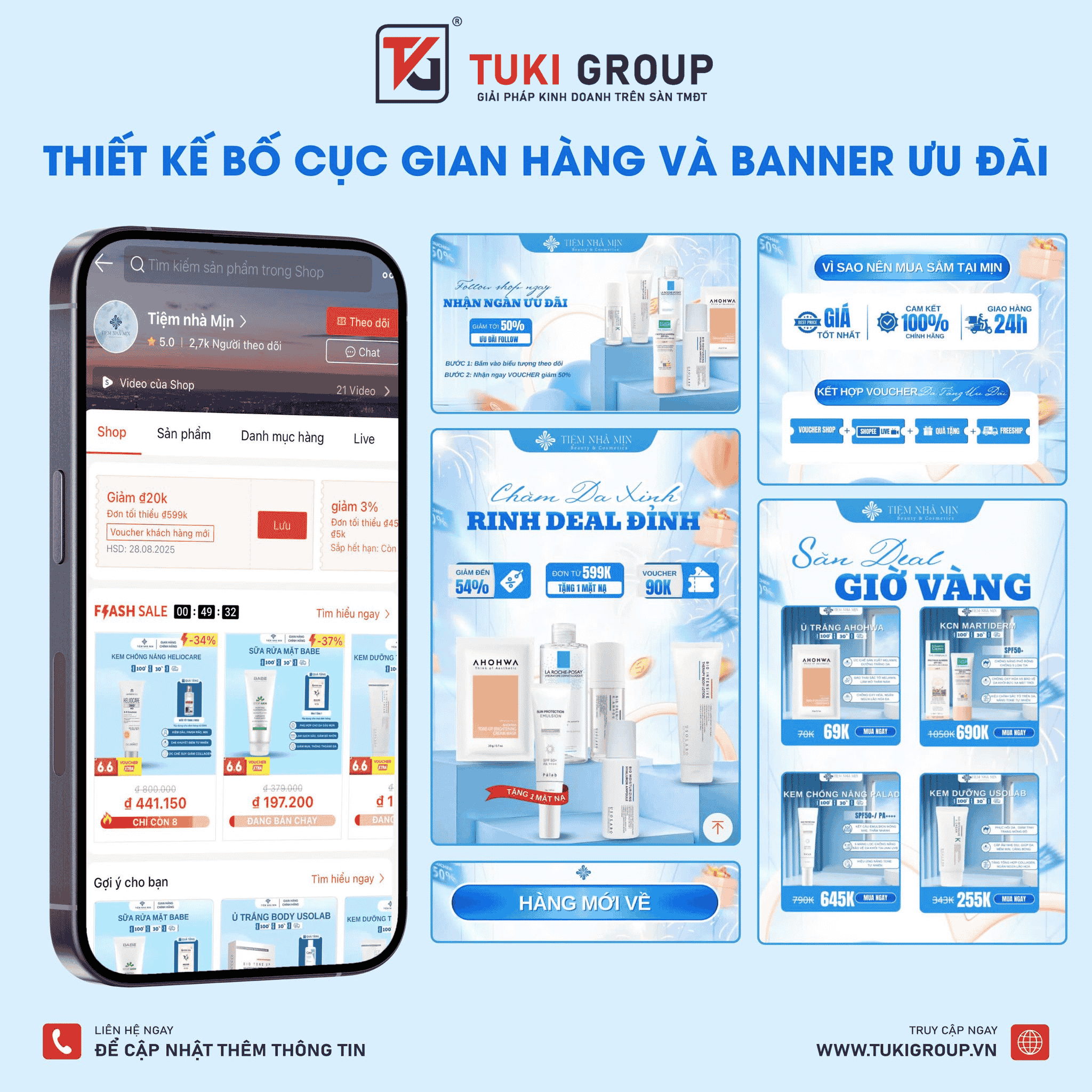 CASE STUDY: HÀNH TRÌNH BÀN GIAO GIAN HÀNG TUKI GROUP X TIỆM NHÀ MỊN 3 CASE STUDY: HÀNH TRÌNH BÀN GIAO GIAN HÀNG TUKI GROUP X TIỆM NHÀ MỊN