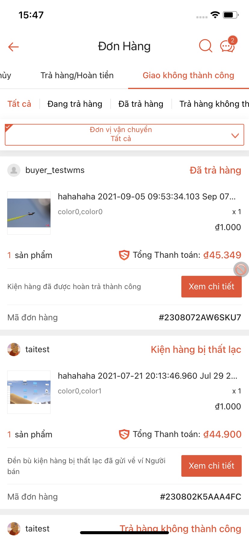 XỬ LÝ ĐƠN GIAO KHÔNG THÀNH CÔNG TRÊN SHOPEE 2 XỬ LÝ ĐƠN GIAO KHÔNG THÀNH CÔNG TRÊN SHOPEE