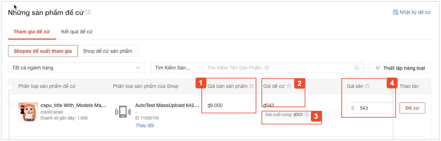 CẬP NHẬT MỚI VỀ CHƯƠNG TRÌNH ĐẤU GIÁ RẺ VÔ ĐỊCH