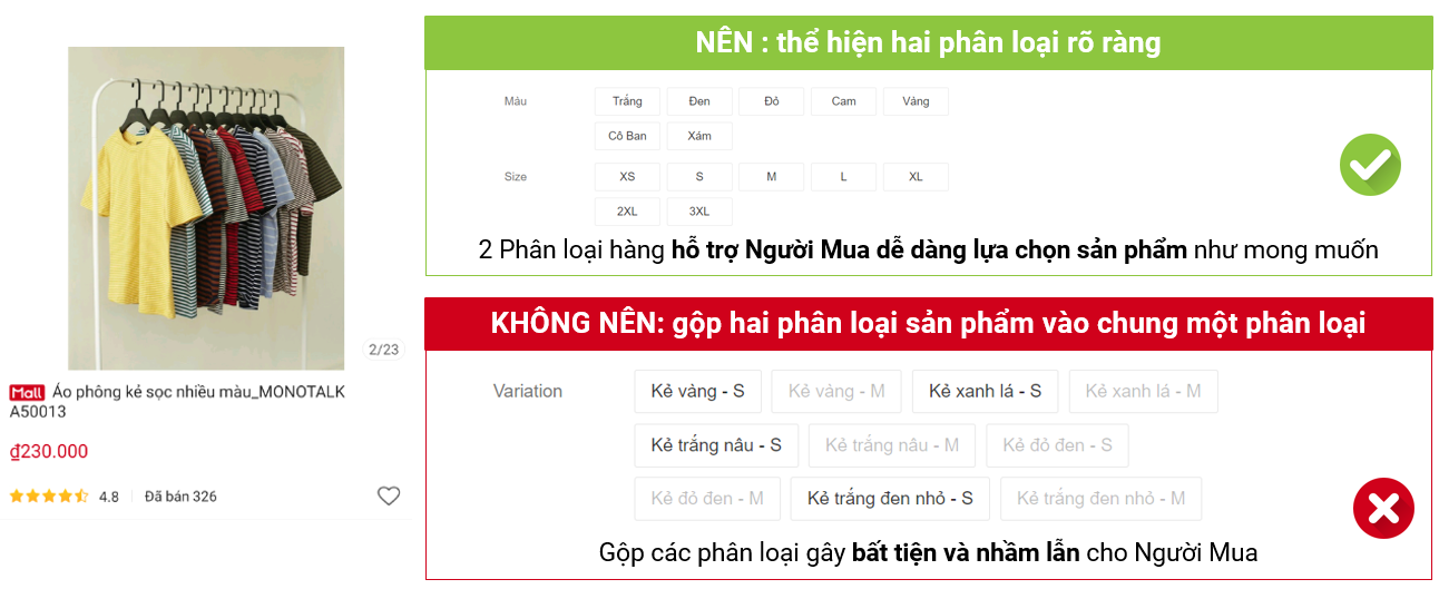 HƯỚNG DẪN THIẾT LẬP PHÂN LOẠI HÀNG CHUẨN XÁC KHI ĐĂNG SẢN PHẨM TRÊN SHOPEE MALL 2 HƯỚNG DẪN THIẾT LẬP PHÂN LOẠI HÀNG CHUẨN XÁC KHI ĐĂNG SẢN PHẨM TRÊN SHOPEE MALL