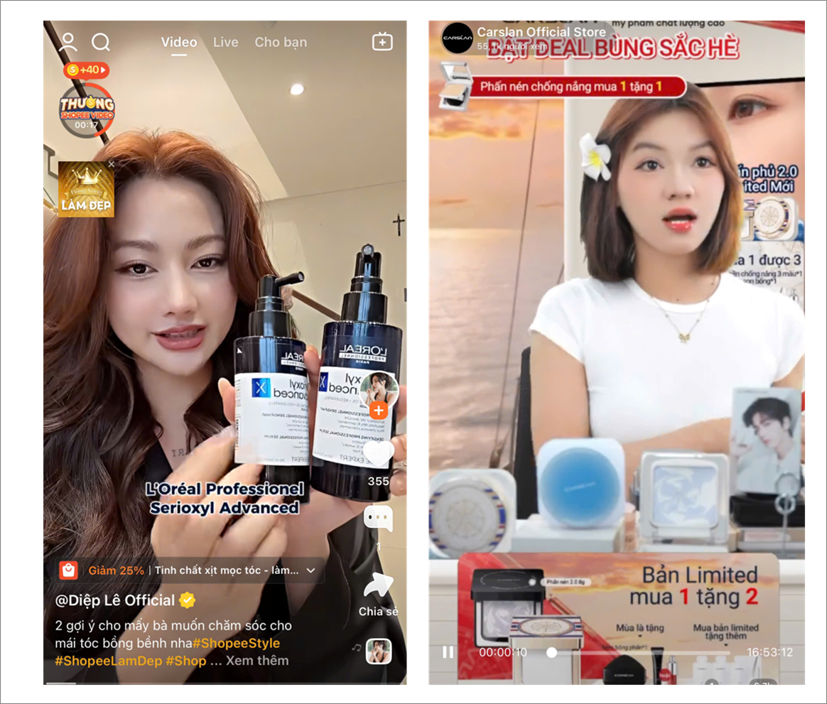 CHỈ SỐ ẢNH HƯỞNG ĐÁNH GIÁ HIỆU QUẢ NỘI DUNG LIVE & VIDEO TRÊN SHOPEE 3 CHỈ SỐ ẢNH HƯỞNG ĐÁNH GIÁ HIỆU QUẢ NỘI DUNG LIVE & VIDEO TRÊN SHOPEE