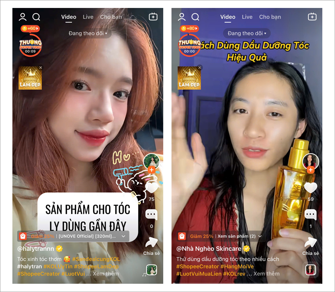 CHỈ SỐ ẢNH HƯỞNG ĐÁNH GIÁ HIỆU QUẢ NỘI DUNG LIVE & VIDEO TRÊN SHOPEE 4 CHỈ SỐ ẢNH HƯỞNG ĐÁNH GIÁ HIỆU QUẢ NỘI DUNG LIVE & VIDEO TRÊN SHOPEE