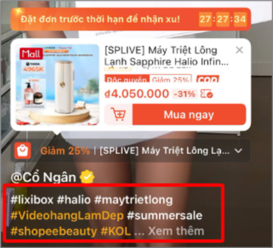 CHỈ SỐ ẢNH HƯỞNG ĐÁNH GIÁ HIỆU QUẢ NỘI DUNG LIVE & VIDEO TRÊN SHOPEE 6 CHỈ SỐ ẢNH HƯỞNG ĐÁNH GIÁ HIỆU QUẢ NỘI DUNG LIVE & VIDEO TRÊN SHOPEE