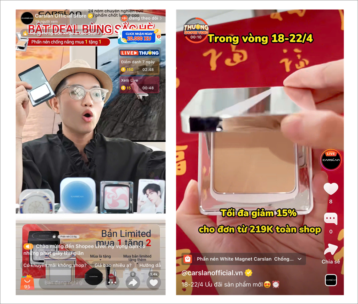 CHỈ SỐ ẢNH HƯỞNG ĐÁNH GIÁ HIỆU QUẢ NỘI DUNG LIVE & VIDEO TRÊN SHOPEE 1 CHỈ SỐ ẢNH HƯỞNG ĐÁNH GIÁ HIỆU QUẢ NỘI DUNG LIVE & VIDEO TRÊN SHOPEE