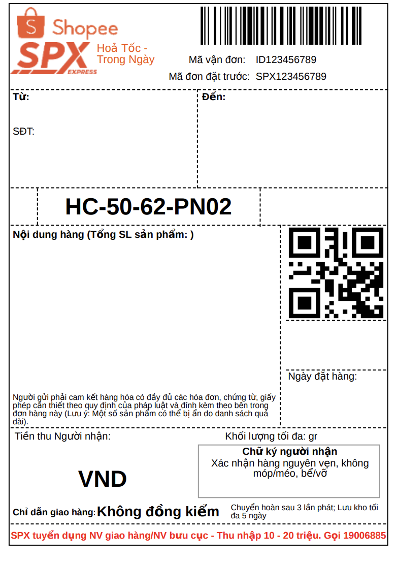 [MỚI] PHƯƠNG THỨC VẬN CHUYỂN HỎA TỐC TRONG NGÀY TRÊN SHOPEE