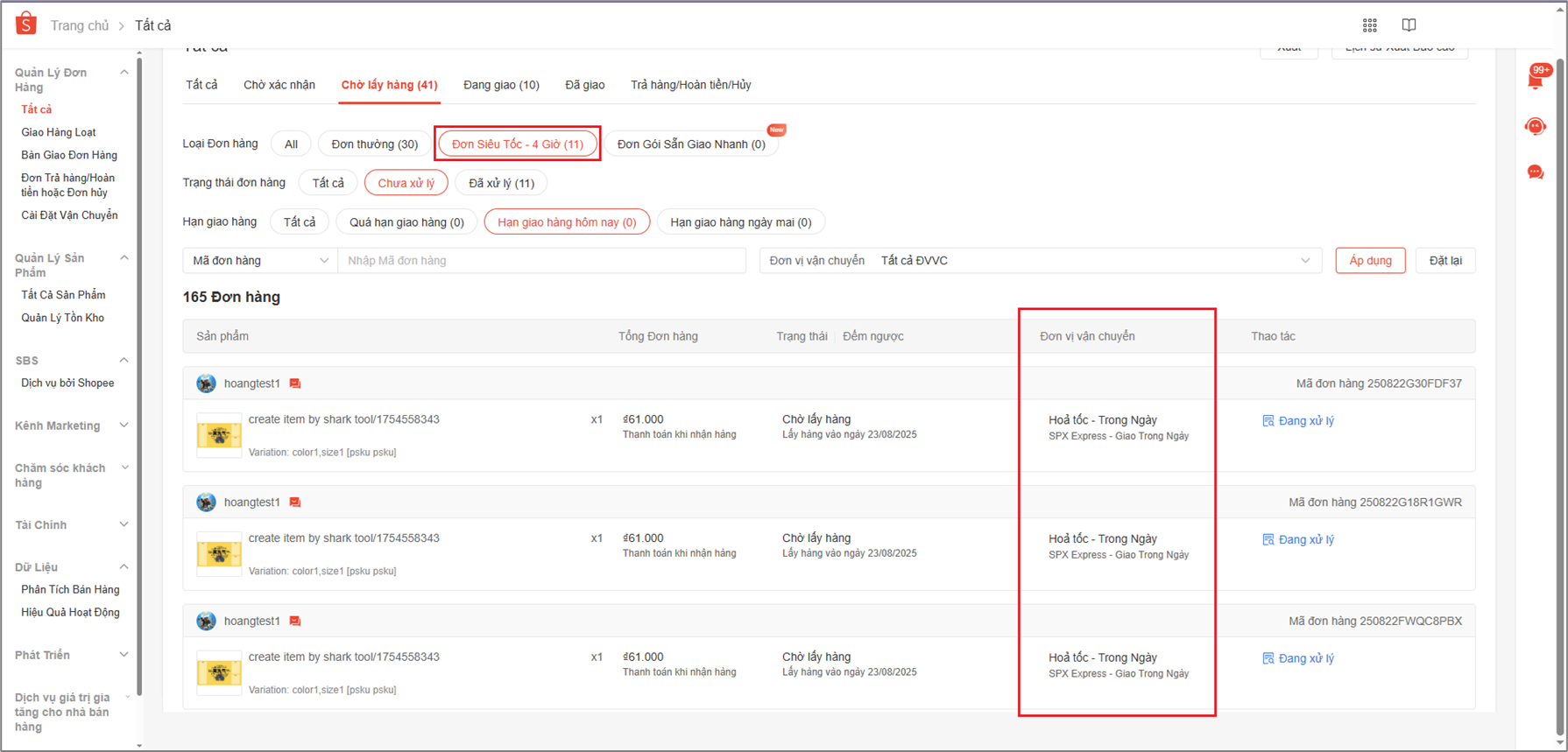 [MỚI] PHƯƠNG THỨC VẬN CHUYỂN HỎA TỐC TRONG NGÀY TRÊN SHOPEE