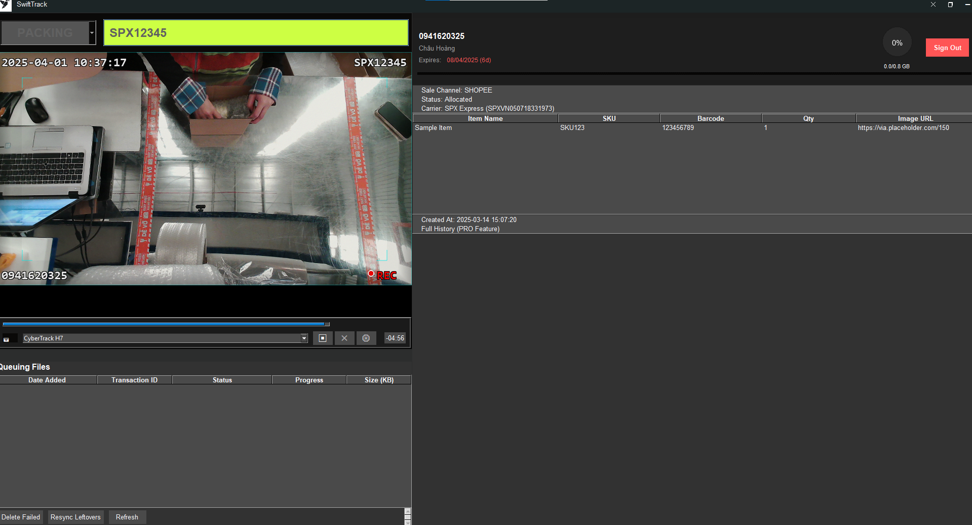 SWIFT TRACK VÀ HỆ THỐNG CAMERA GIÁM SÁT TRUYỀN THỐNG – GIẢI PHÁP NÀO TỐI ƯU CHO QUẢN LÝ ĐÓNG GÓI?