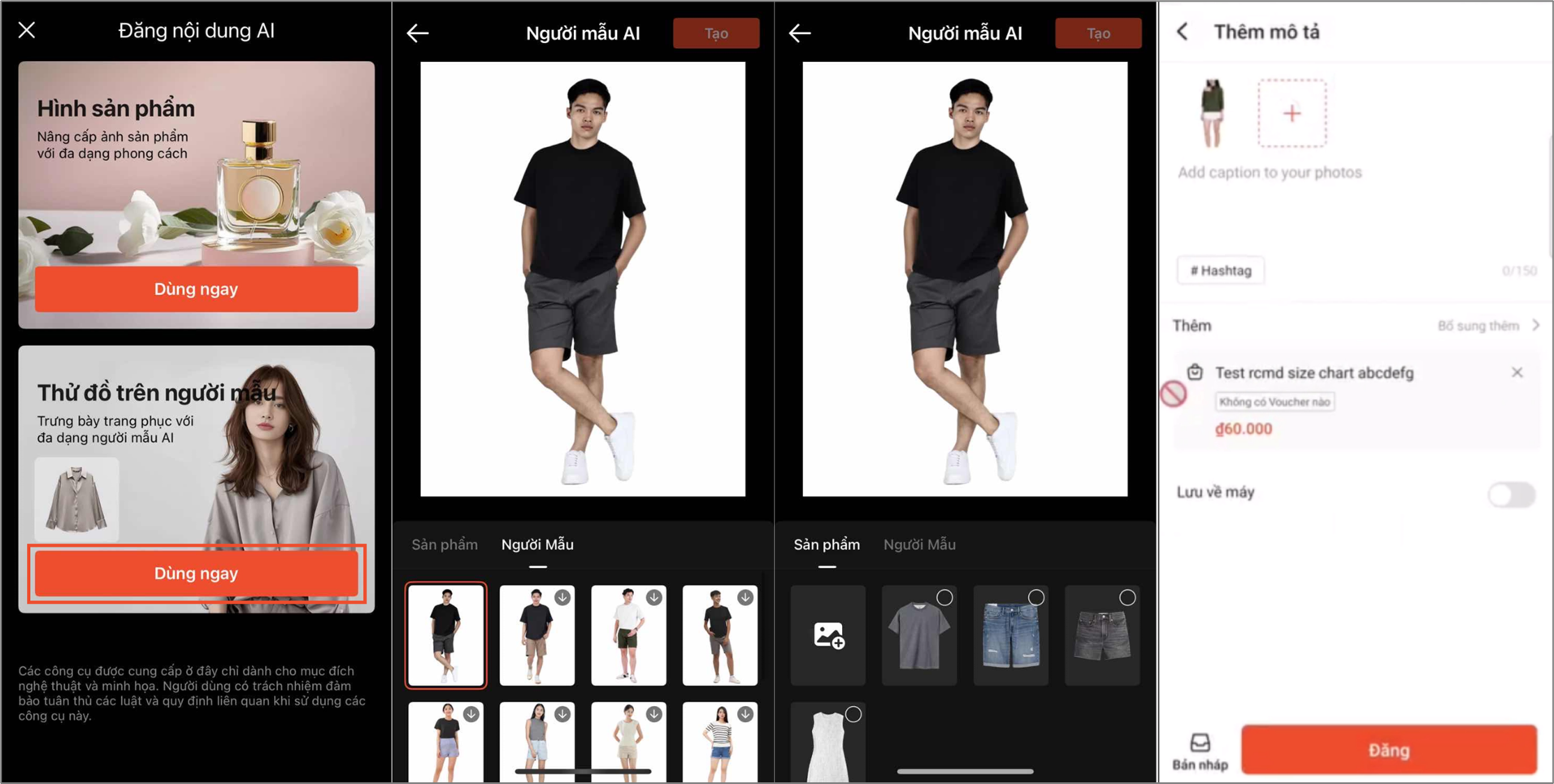 TÍNH NĂNG TẠO HÌNH ẢNH SẢN PHẨM BẰNG CÔNG CỤ AI TRONG SHOPEE VIDEO