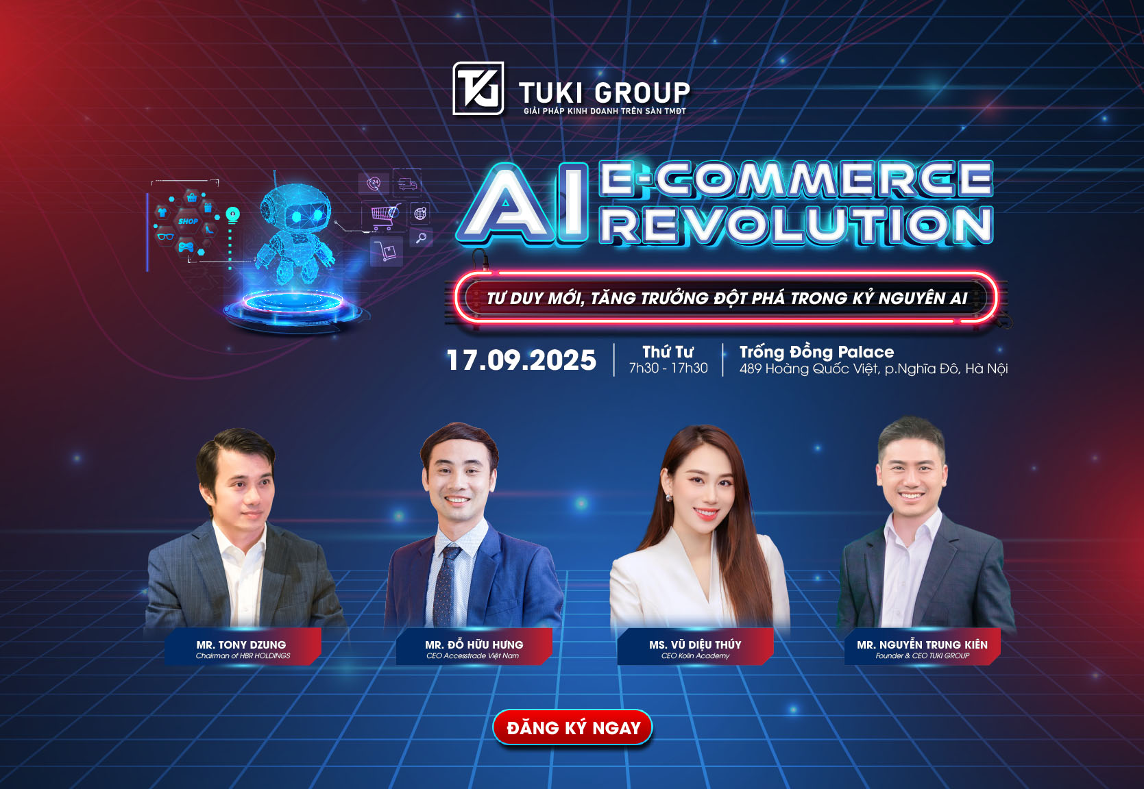 AI E-COMMERCE REVOLUTION – TƯ DUY MỚI, TĂNG TRƯỞNG ĐỘT PHÁ TRONG KỶ NGUYÊN AI