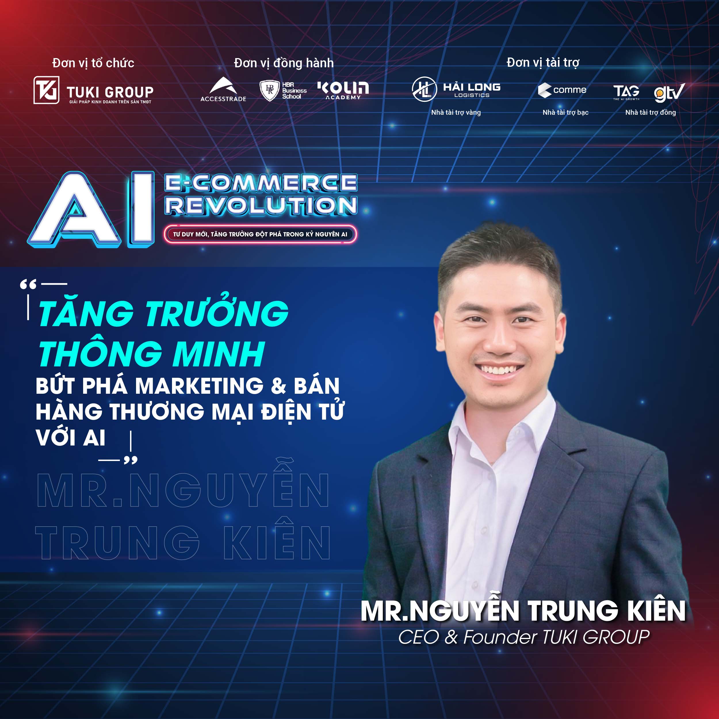 AI E-COMMERCE REVOLUTION – TƯ DUY MỚI, TĂNG TRƯỞNG ĐỘT PHÁ TRONG KỶ NGUYÊN AI