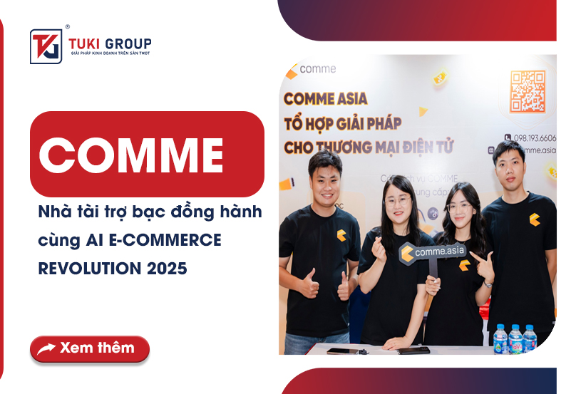 COMME ASIA – Nhà Tài Trợ Bạc Đồng Hành Cùng AI E-COMMERCE REVOLUTION 2025