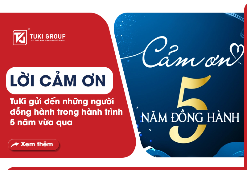 Lời cảm ơn TuKi gửi đến những người đồng hành 5 vừa qua