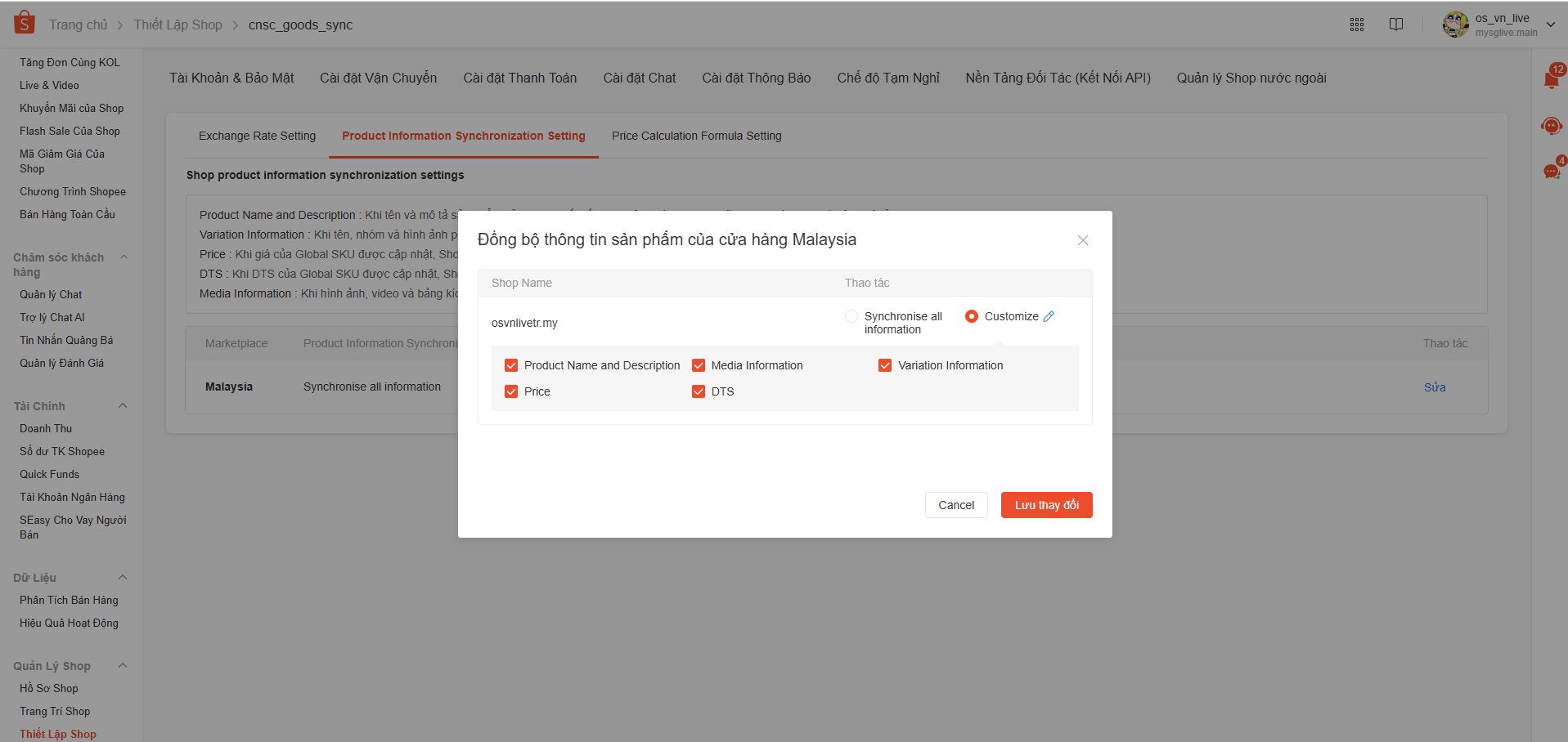 Chương trình Bán Hàng Toàn Cầu Chủ Động: Hướng dẫn thiết lập Shop Nước Ngoài trên Shopee
