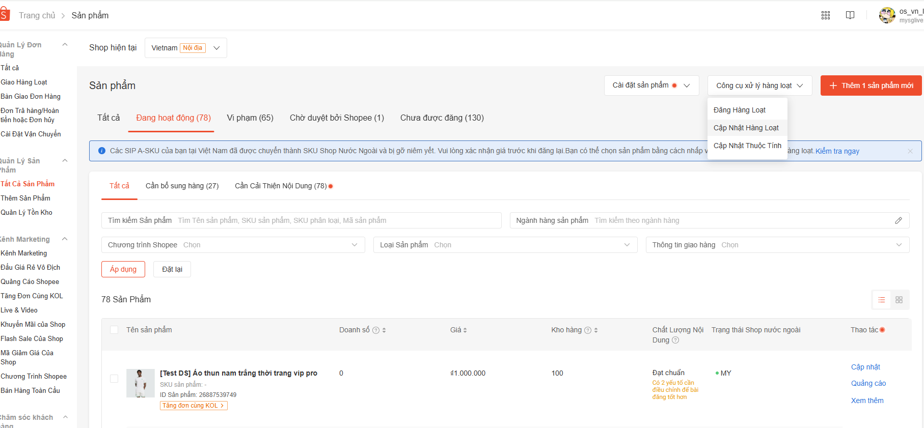 Chương trình Bán Hàng Toàn Cầu Chủ Động: Hướng dẫn thiết lập Shop Nước Ngoài trên Shopee
