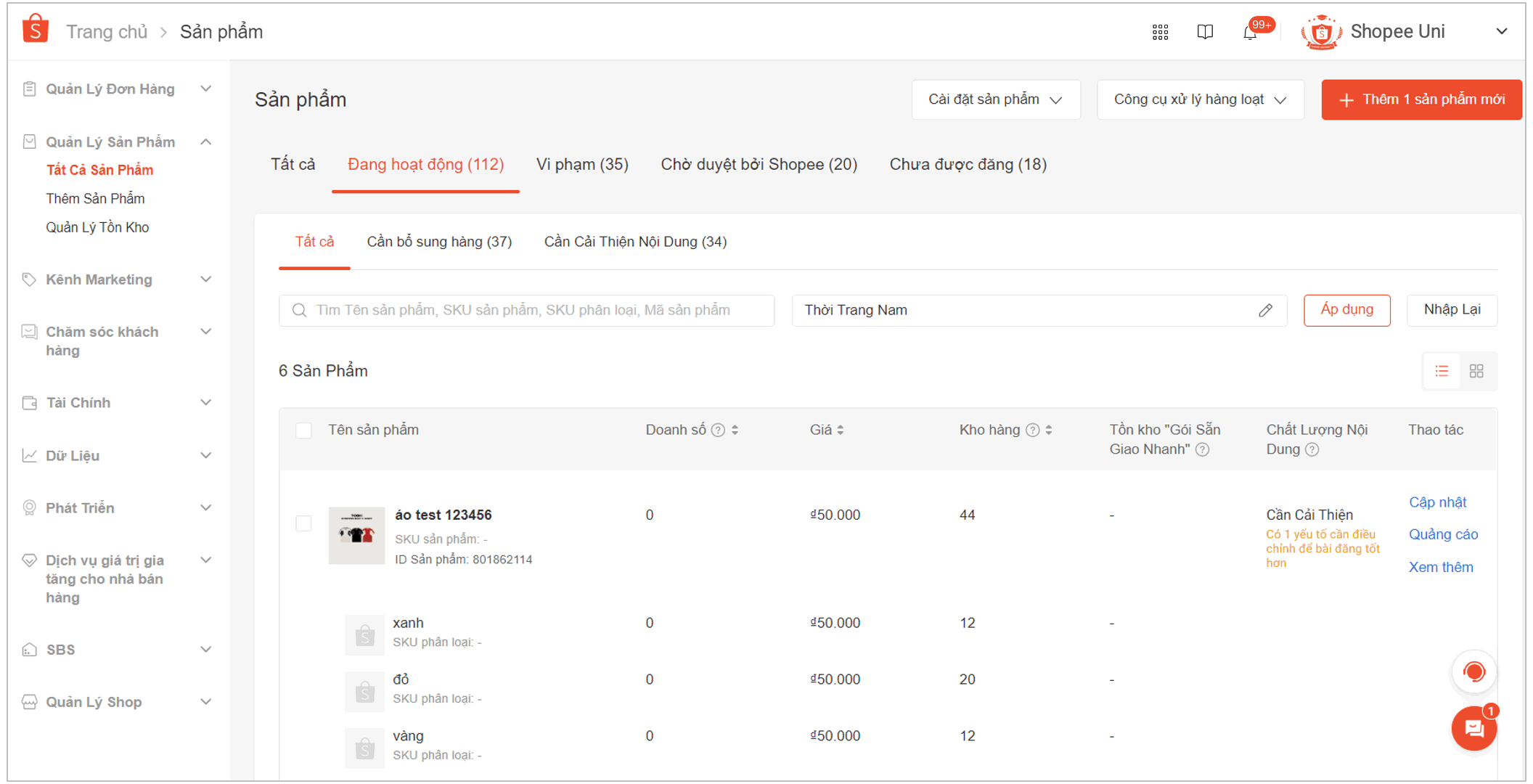 HƯỚNG DẪN ĐĂNG SẢN PHẨM HÀNG LOẠT TRÊN SHOPEE