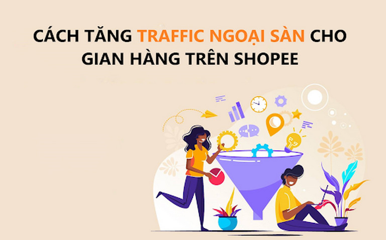 Nguyên nhân tụt traffic gian hàng Shopee sau Tết