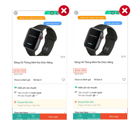 Không nên đăng sản phẩm trùng lặp khi nhân bản gian hàng Shopee