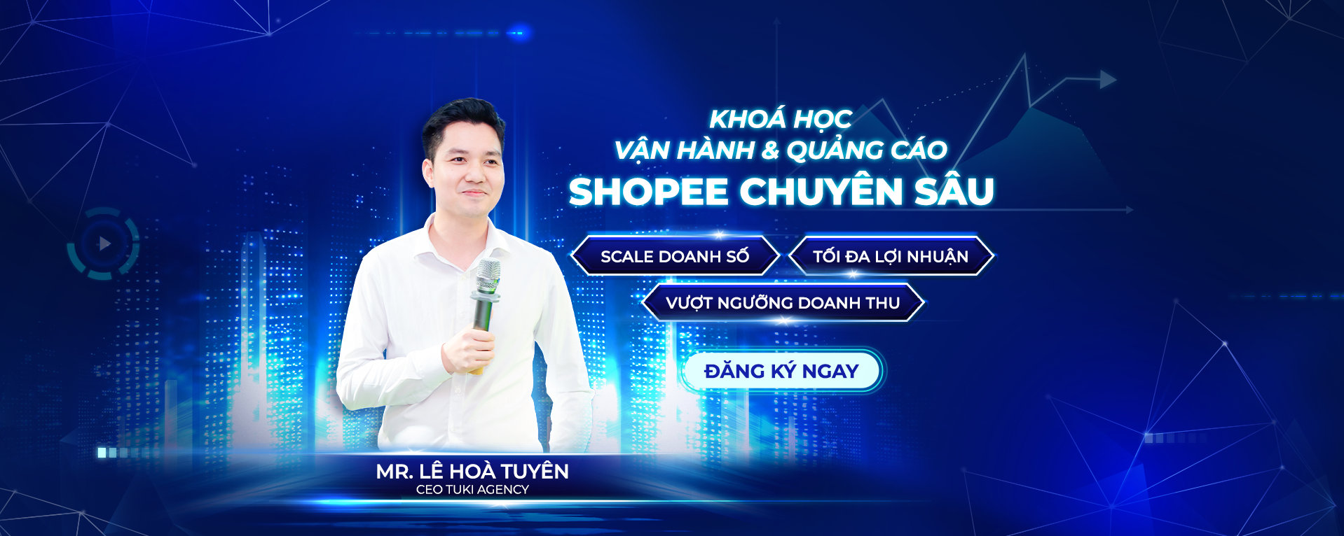 Banner khóa học Shopee chuyên sâu