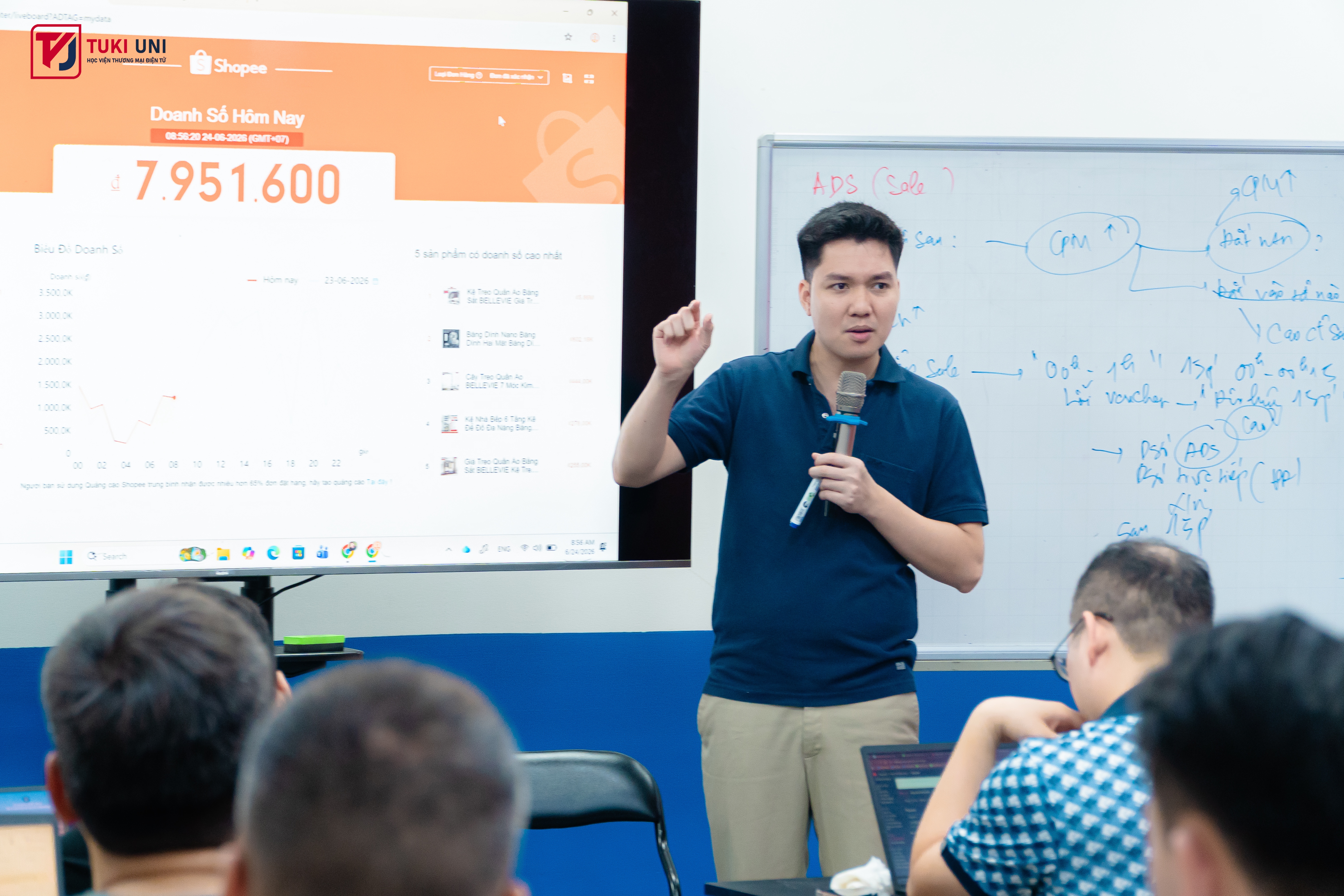 Hoạt động lớp học Shopee chuyên sâu 12