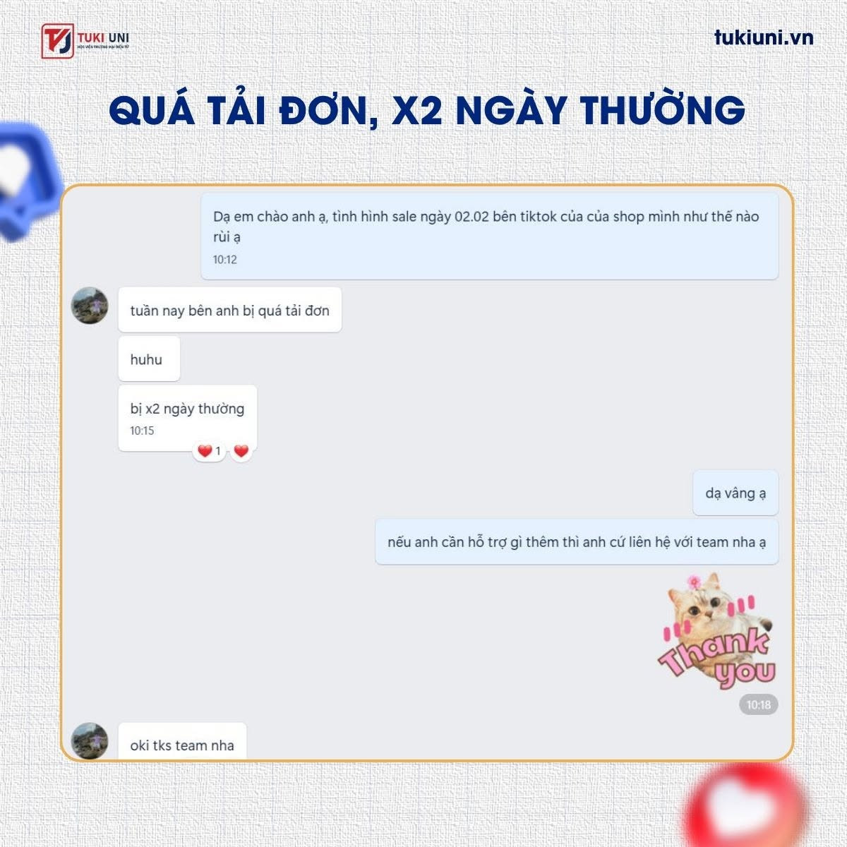 Phản hồi tin nhắn của học viên Shopee chuyên sâu 2