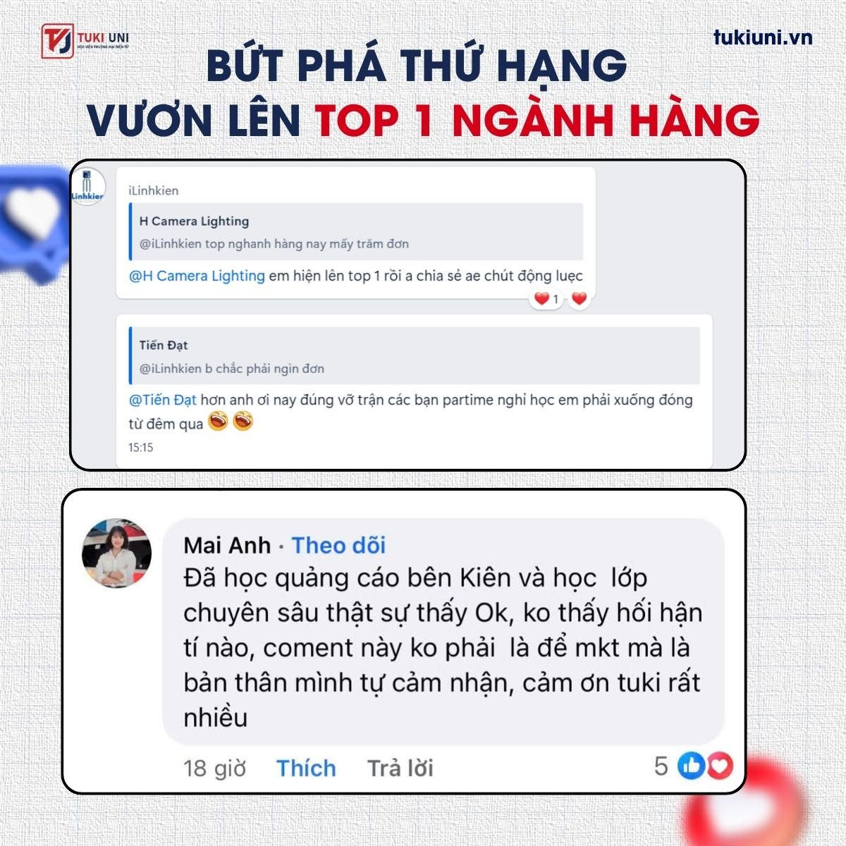 Phản hồi tin nhắn của học viên Shopee chuyên sâu 6