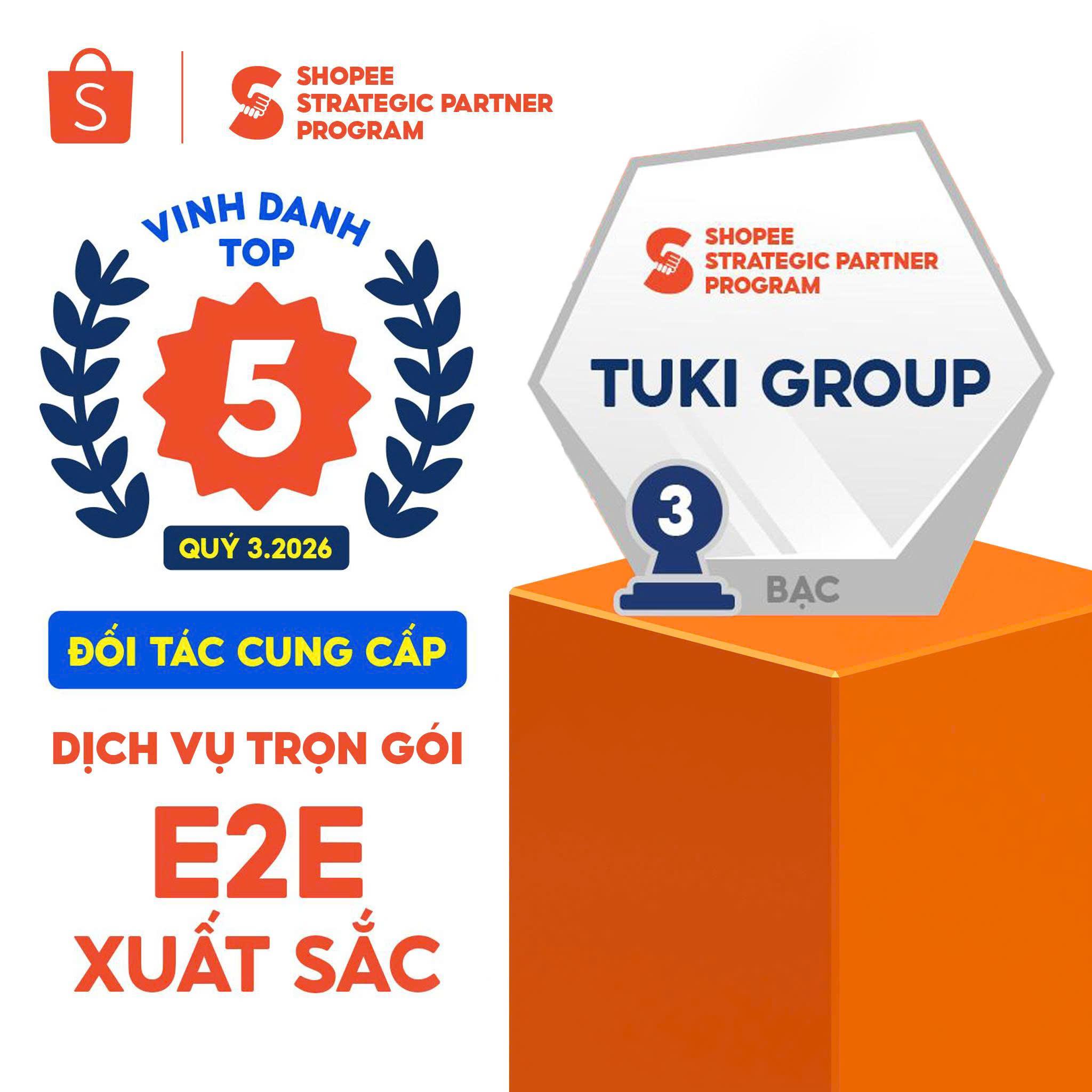 TUKI GROUP TIẾP TỤC KHẲNG ĐỊNH NĂNG LỰC VỚI LOẠT THÀNH TÍCH NỔI BẬT Q3/2026